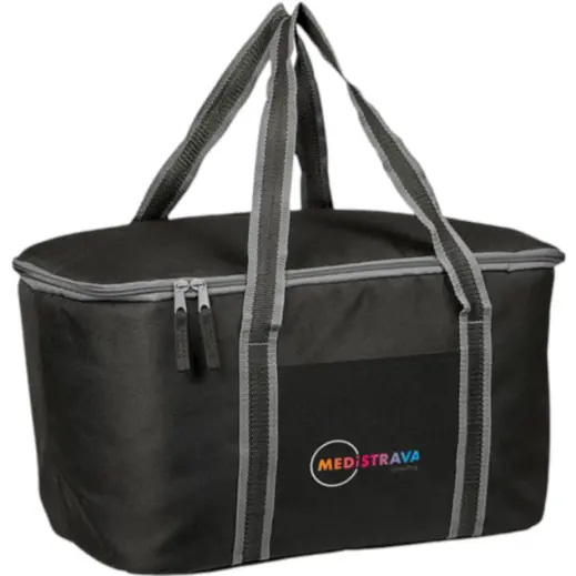 Kooshty Key Largo Recycled PET 20-Litre Cooler Black Branded